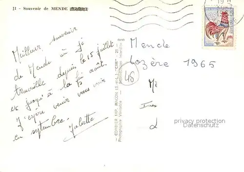 AK / Ansichtskarte Mende  Mende