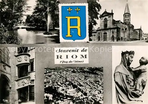 AK / Ansichtskarte Riom_Puy de Dome  Riom Puy de Dome
