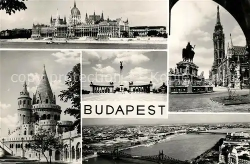 AK / Ansichtskarte Budapest  Budapest
