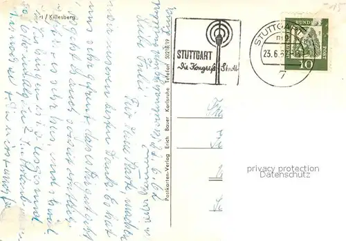 AK / Ansichtskarte Stuttgart Killesberg Stuttgart