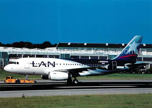 AK / Ansichtskarte Flugzeuge_Zivil Lan A319 132 D AVWN c n 2304 Flugzeuge Zivil