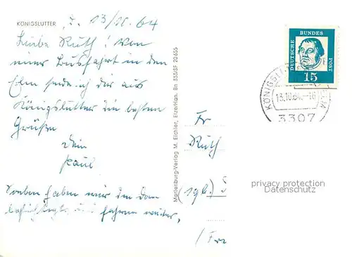 AK / Ansichtskarte Koenigslutter_Elm Kirche Koenigslutter Elm