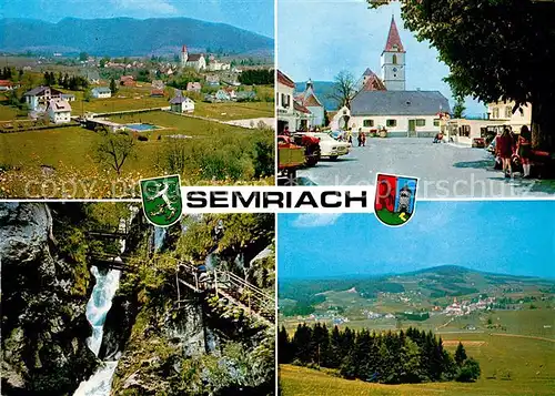 AK / Ansichtskarte Semriach Kesselfall Lurgrotte Tropfsteinhoehle Semriach