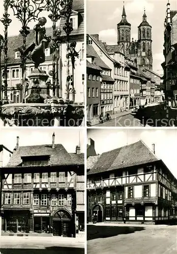 AK / Ansichtskarte Goettingen_Niedersachsen Gaenseliesel Johanniskirche Junkernschenke Goettingen Niedersachsen