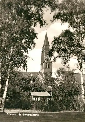 AK / Ansichtskarte Eisleben St. Gertrudiskirche Eisleben