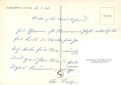 AK / Ansichtskarte St_Ottilien_Eresing Fliegeraufnahme Erzabtei St_Ottilien_Eresing