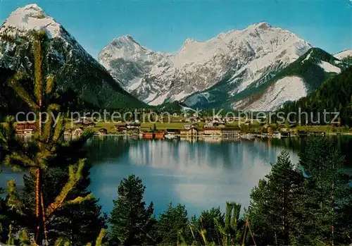 AK / Ansichtskarte Achensee gegen Karwendel Achensee