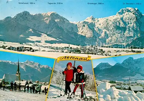 AK / Ansichtskarte Abtenau mit Tennegebirge Skigebiet Karalm Abtenau