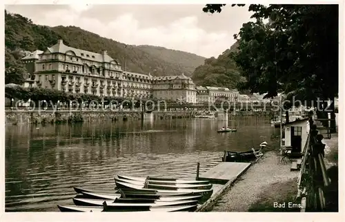 AK / Ansichtskarte Bad_Ems Partie an der Lahn Bad_Ems