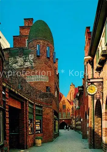 AK / Ansichtskarte Bremen Boettcherstrasse Altstadt Historische Gebaeude Bremen