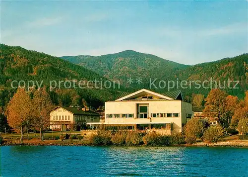 AK / Ansichtskarte Bad_Wiessee Spielcasino am Tegernsee Herbststimmung Bad_Wiessee