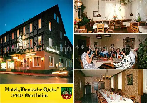 AK / Ansichtskarte Northeim Hotel Restaurant Deutsche Eiche Northeim
