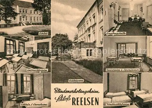 AK / Ansichtskarte Reelsen Blindenerholungsheim Schloss Innenansichten Reelsen