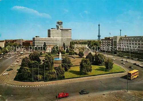 AK / Ansichtskarte Berlin Theodor Heuss Platz mit Fernsehzentrum Berlin