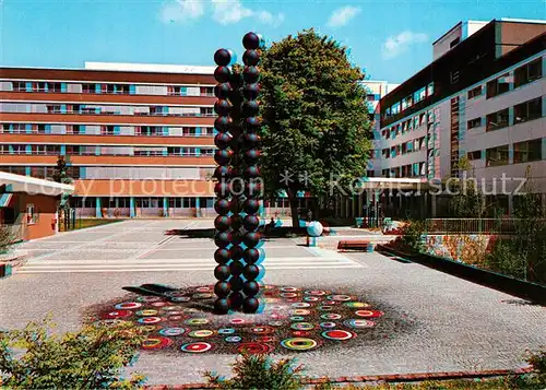 AK / Ansichtskarte Bischofsgruen Hoehenklinik der LVA Ober  und Mittelfranken Bischofsgruen