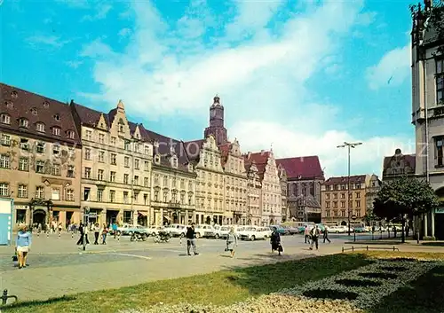 AK / Ansichtskarte Wroclaw Rynek Marktplatz Wroclaw