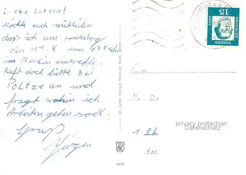 AK / Ansichtskarte Muelheim_Ruhr Bahnhof Strassenpartien Stadtmitte Rathaus Markt Kirche Stadthalle Bahnhof Flora Weisse Ruhrflotte Muelheim Ruhr