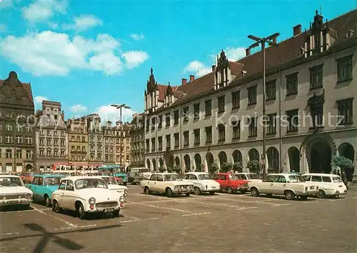 AK / Ansichtskarte Wroclaw Rynek Ratusz Marktplatz Rathaus Wroclaw