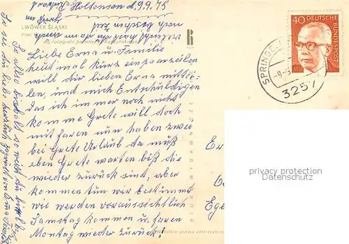 AK / Ansichtskarte Lwowek_Slaski Plac Wolnosci Lwowek_Slaski