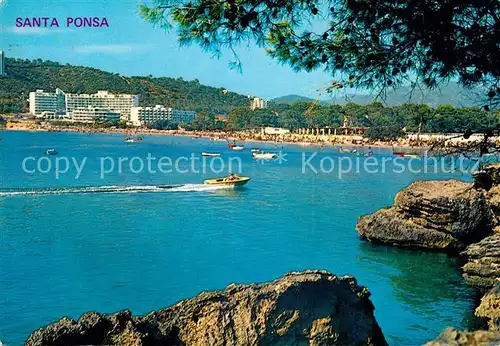 AK / Ansichtskarte Santa_Ponsa_Mallorca_Islas_Baleares Panorama Santa_Ponsa