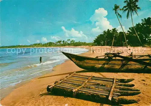 AK / Ansichtskarte Bentota_Sri_Lanka Beach Scene Bentota_Sri_Lanka
