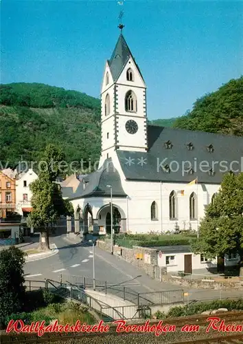 AK / Ansichtskarte Bornhofen_Kamp Wallfahrtskirche Bornhofen Kamp