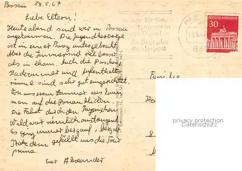 AK / Ansichtskarte Passau Dreifluessemuendung Ilz Donau Inn Passau