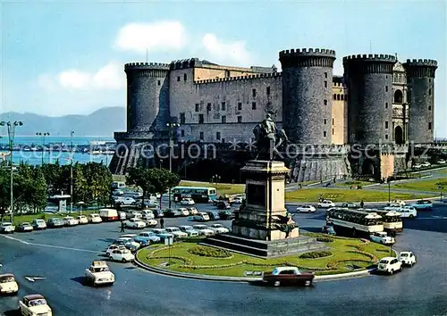 AK / Ansichtskarte Napoli_Neapel Castello Maschio Angioino Schloss Denkmal Napoli Neapel