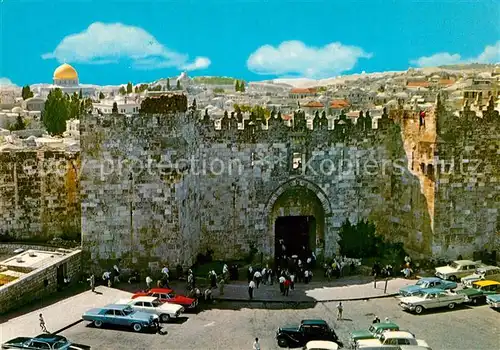 AK / Ansichtskarte Jerusalem_Yerushalayim Damascus Gate Damaskustor Altstadt Jerusalem_Yerushalayim