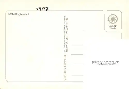 AK / Ansichtskarte Burgkunstadt Maibaum Marktplatz Fachwerkhaeuser Burgkunstadt