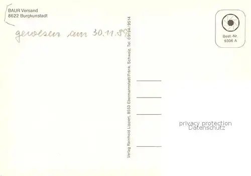 AK / Ansichtskarte Burgkunstadt Ortsansicht mit Kirche Marktplatz Kirche Gasse Altstadt Stadtmauer Burgkunstadt