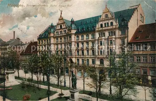 AK / Ansichtskarte Muenchen Promenadeplatz Hotel Bayerischer Hof Muenchen