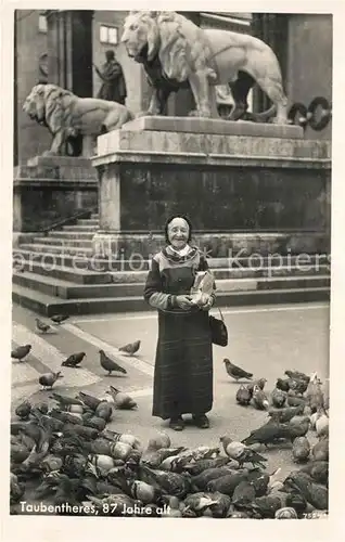 AK / Ansichtskarte Muenchen Taubentheres Muenchen