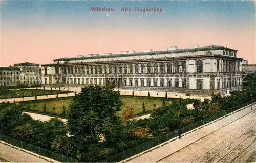 AK / Ansichtskarte Muenchen Alte Pinakothek Muenchen