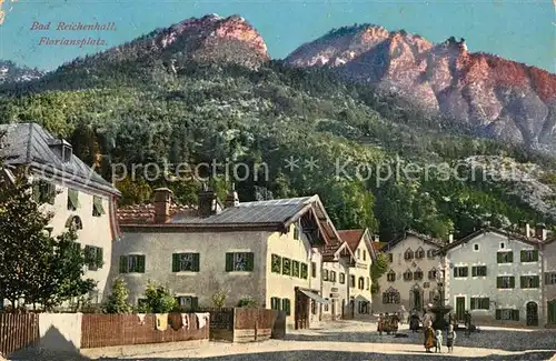 AK / Ansichtskarte Bad_Reichenhall Floriansplatz Bad_Reichenhall