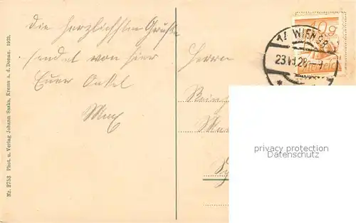 AK / Ansichtskarte Weitenegg_Donau Ruine Donaupartie Weitenegg Donau