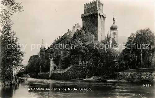 AK / Ansichtskarte Waidhofen_Ybbs Schloss Waidhofen Ybbs