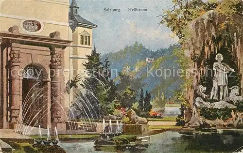 AK / Ansichtskarte Hellbrunn  Hellbrunn