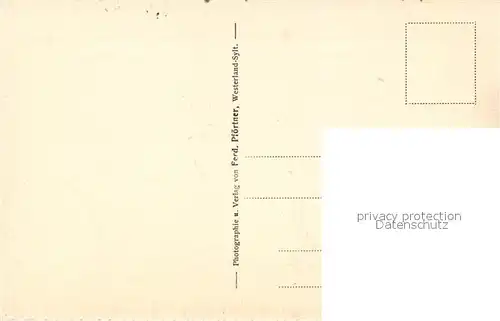 AK / Ansichtskarte Kampen_Sylt Rotes Kliff Kampen Sylt