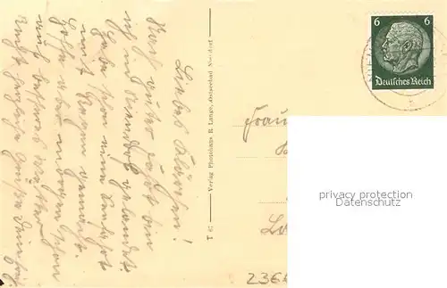 AK / Ansichtskarte Niendorf_Ostseebad Post Erholungsheim Niendorf_Ostseebad