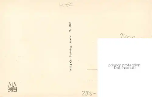 AK / Ansichtskarte Luebeck Schabbelhaus Luebeck