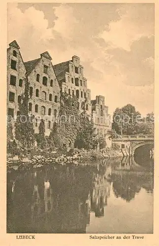 AK / Ansichtskarte Luebeck Salzspeicher an der Trave Luebeck