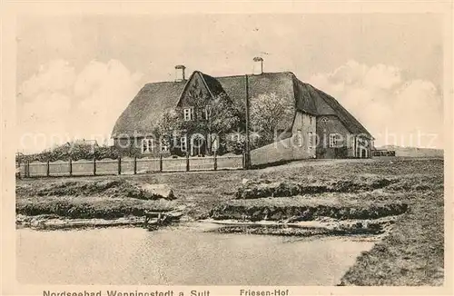 AK / Ansichtskarte Wenningstedt_Sylt Friesenhof Wenningstedt_Sylt