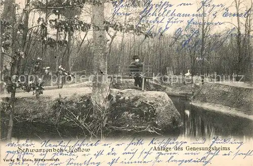 AK / Ansichtskarte Kollow Schwarzenbek Genesungsheim Park Kollow