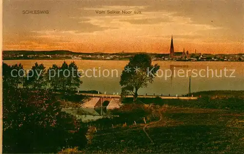 AK / Ansichtskarte Schleswig_Holstein Blick vom Selker Noor  Schleswig_Holstein