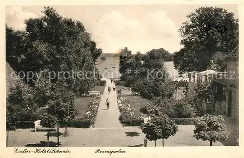 AK / Ansichtskarte Eutin Rosengarten Eutin