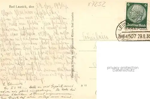 AK / Ansichtskarte Bad_Lausick Kurpark Bad_Lausick