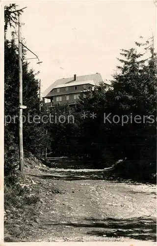 AK / Ansichtskarte Oybin Hochwaldbaude Oybin