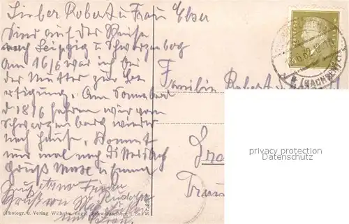 AK / Ansichtskarte Schwarzenberg_Erzgebirge Schloss Schwarzenberg Erzgebirge