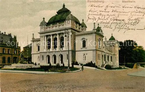 AK / Ansichtskarte Rendsburg Stadthalle Rendsburg